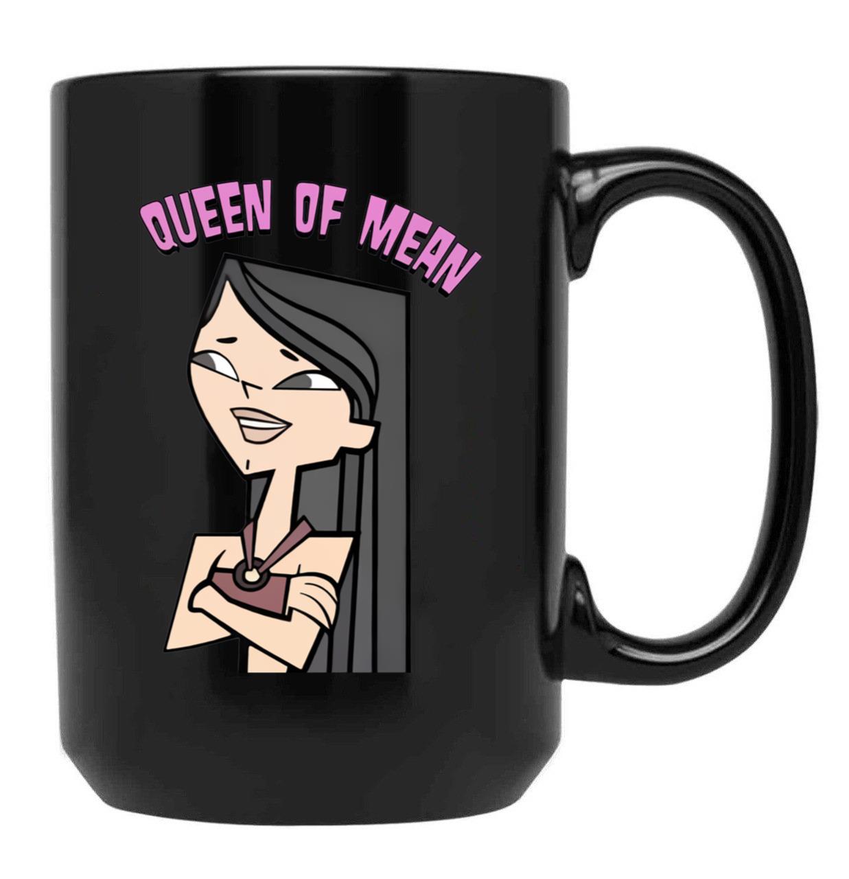 Total Drama Island Heather Black Coffee Mug, Gift Coffee Mug