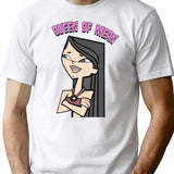 Total Drama Island Heather Premium Heavyweight Cotton T-Shirt - White