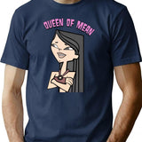 Total Drama Island Heather Premium Heavyweight Cotton T-Shirt - Navy