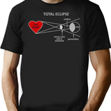 Total Eclipse Of The Heart New Favorite Tees T-Shirt for Men & Women, T-Shirts Graphic Tee - Black