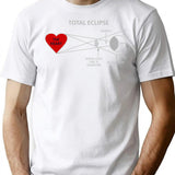 Total Eclipse Of The Heart New Favorite Tees T-Shirt for Men & Women, T-Shirts Graphic Tee - White