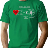 Total Eclipse Of The Heart New Favorite Tees T-Shirt for Men & Women, T-Shirts Graphic Tee - Green