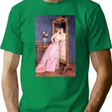 Toulmouche'S Vanity T-Shirt for Men & Women, T-Shirts Graphic Tee - Green