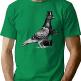 Tourist T-Shirt for Men & Women, T-Shirts Graphic Tee - Green