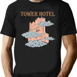 Tower Hotel Your Room is Ready Est 1994 Tower of Terror Family Matching Premium Heavyweight Cotton T-Shirt - Black