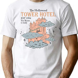 Tower Hotel Your Room is Ready Est 1994 Tower of Terror Family Matching Premium Heavyweight Cotton T-Shirt - White