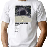 Track List Lovers T-Shirt for Men & Women, T-Shirts Graphic Tee - White