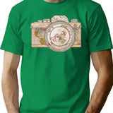 Travel T-Shirt for Men & Women, T-Shirts Graphic Tee - Green