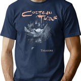 Treasure T-Shirt for Men & Women, T-Shirts Graphic Tee - Navy