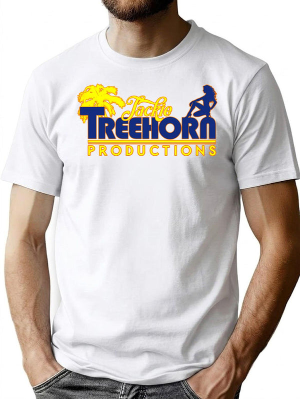 Treehorn Productions T-Shirt for Men & Women, T-Shirts Graphic Tee - White