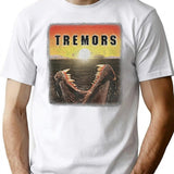 Tremors Distressed Mover Photographic Print Premium Heavyweight Cotton T-Shirt - White