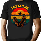 Tremors Vintage T-Shirt for Men & Women, T-Shirts Graphic Tee - Black