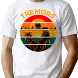 Tremors Vintage T-Shirt for Men & Women, T-Shirts Graphic Tee - White