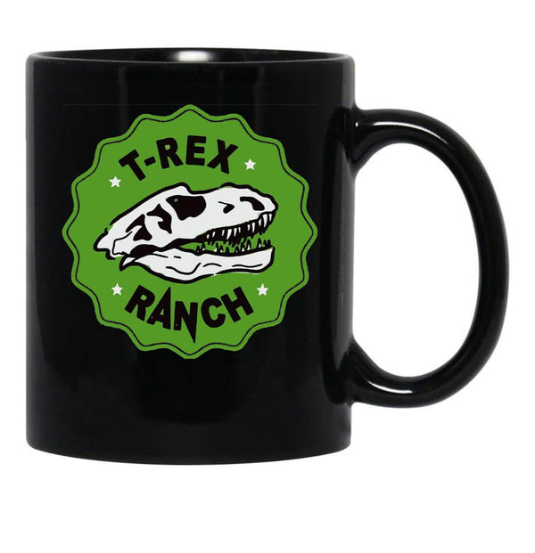 Trex Ranch Slim Black Coffee Mug, Gift Coffee Mug - Black