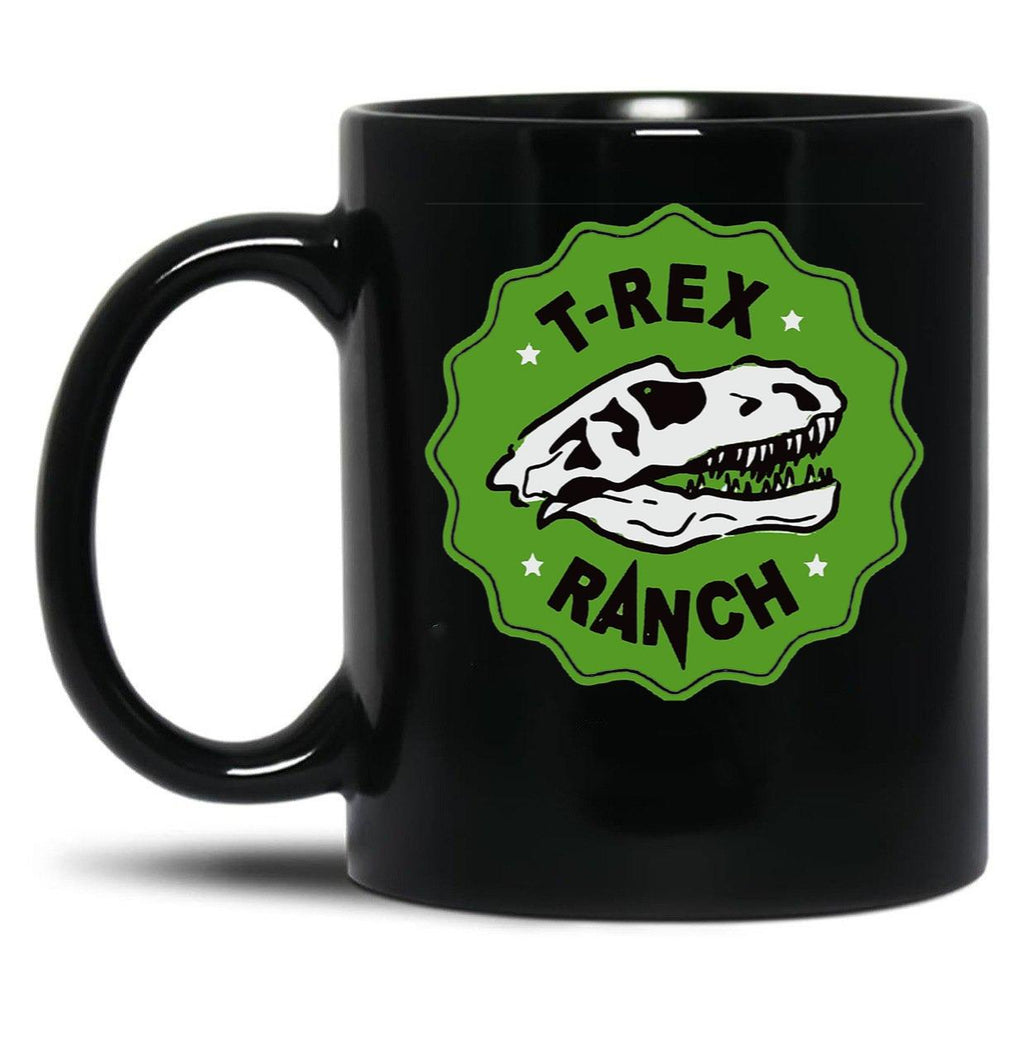 Trex Ranch Slim Black Coffee Mug, Gift Coffee Mug