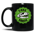 Trex Ranch Slim Black Coffee Mug, Gift Coffee Mug