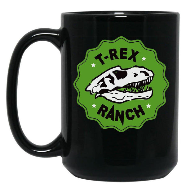 Trex Ranch Slim Black Coffee Mug, Gift Coffee Mug - Black