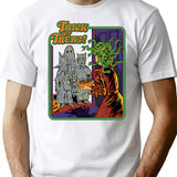 Trick Or Treat T-Shirt for Men & Women, T-Shirts Graphic Tee - White