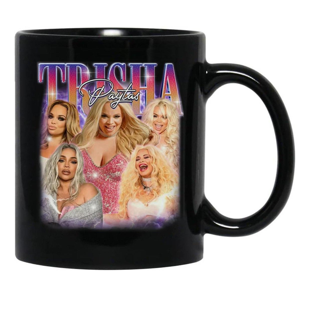 Trisha Paytas Black Coffee Mug, Gift Coffee Mug - Black