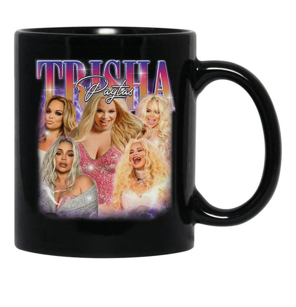 Trisha Paytas Black Coffee Mug, Gift Coffee Mug - Black