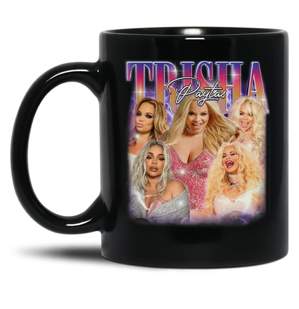 Trisha Paytas Black Coffee Mug, Gift Coffee Mug