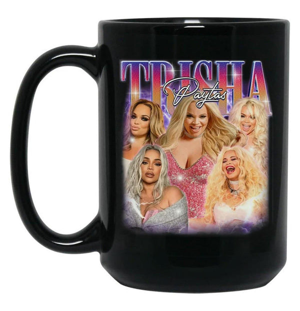 Trisha Paytas Black Coffee Mug, Gift Coffee Mug - Black