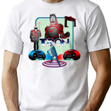 Tron T-Shirt for Men & Women, T-Shirts Graphic Tee - White
