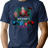 Tron T-Shirt for Men & Women, T-Shirts Graphic Tee - Navy