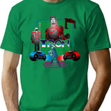 Tron T-Shirt for Men & Women, T-Shirts Graphic Tee - Green