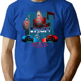 Tron T-Shirt for Men & Women, T-Shirts Graphic Tee - Blue