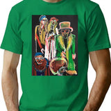 Troutmask Replica Cpt Beefheart T-Shirt for Men & Women, T-Shirts Graphic Tee - Green