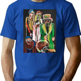 Troutmask Replica Cpt Beefheart T-Shirt for Men & Women, T-Shirts Graphic Tee - Blue