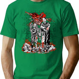 True Love - Art The Clown T-Shirt for Men & Women, T-Shirts Graphic Tee - Green