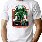 Trust In God T-Shirt for Men & Women, T-Shirts Graphic Tee - White