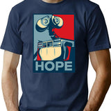 Trust In Wall-E T-Shirt for Men & Women, T-Shirts Graphic Tee - Navy