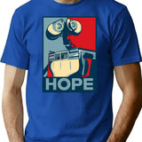 Trust In Wall-E T-Shirt for Men & Women, T-Shirts Graphic Tee - Blue