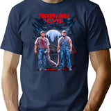 Tucker And Dale Vs Evil 2010 T-Shirt for Men & Women, T-Shirts Graphic Tee - Navy