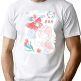 Tulip Witch T-Shirt for Men & Women, T-Shirts Graphic Tee - White