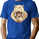 Tuscan Raider Classic Premium Heavyweight Cotton T-Shirt - Blue