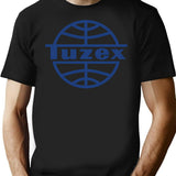 Tuzex Logo Design Retro Czechoslovakia Style T-Shirt for Men & Women, T-Shirts Graphic Tee - Black