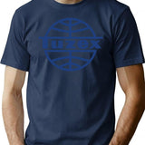 Tuzex Logo Design Retro Czechoslovakia Style T-Shirt for Men & Women, T-Shirts Graphic Tee - Navy