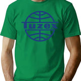 Tuzex Logo Design Retro Czechoslovakia Style T-Shirt for Men & Women, T-Shirts Graphic Tee - Green