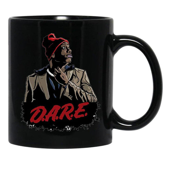 Tyrone Biggums Dare 2 Essential Black Coffee Mug, Gift Coffee Mug - Black