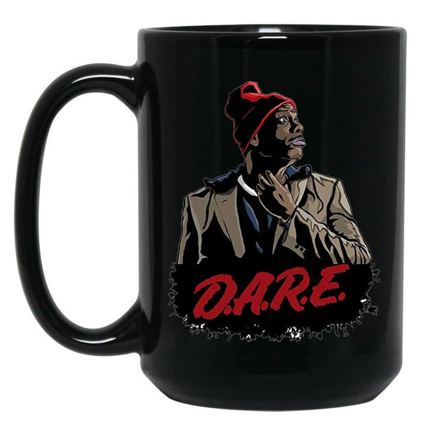 Tyrone Biggums Dare 2 Essential Black Coffee Mug, Gift Coffee Mug - Black