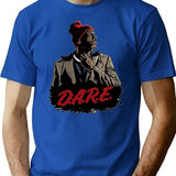 Tyrone Biggums Dare 2 Essential Premium Heavyweight Cotton T-Shirt - Blue
