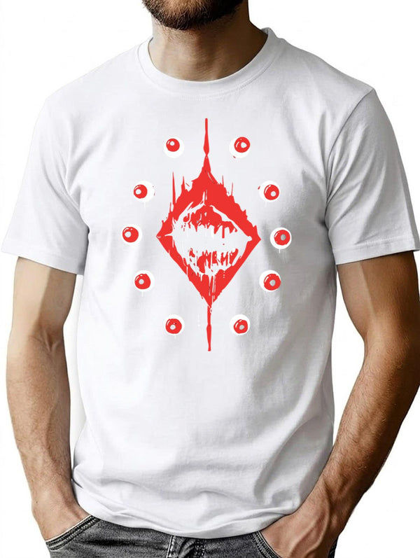 Ultrakill Eyeballs Premium Heavyweight Cotton T-Shirt - White