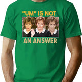 Um Is Not An Answer Only Judy Can Judge Me Funny Classic T-Shirt for Men & Women, T-Shirts Graphic Tee - Green