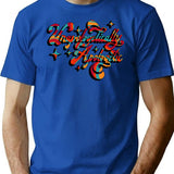 Unapologetically Apologetic T-Shirt for Men & Women, T-Shirts Graphic Tee - Blue
