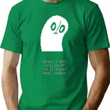 Undertale - Napstablook Premium Heavyweight Cotton T-Shirt - Green