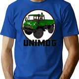 Unimog Green T-Shirt for Men & Women, T-Shirts Graphic Tee - Blue